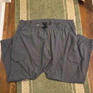 Old Navy Grey Cargo Jogger Pants size XXL